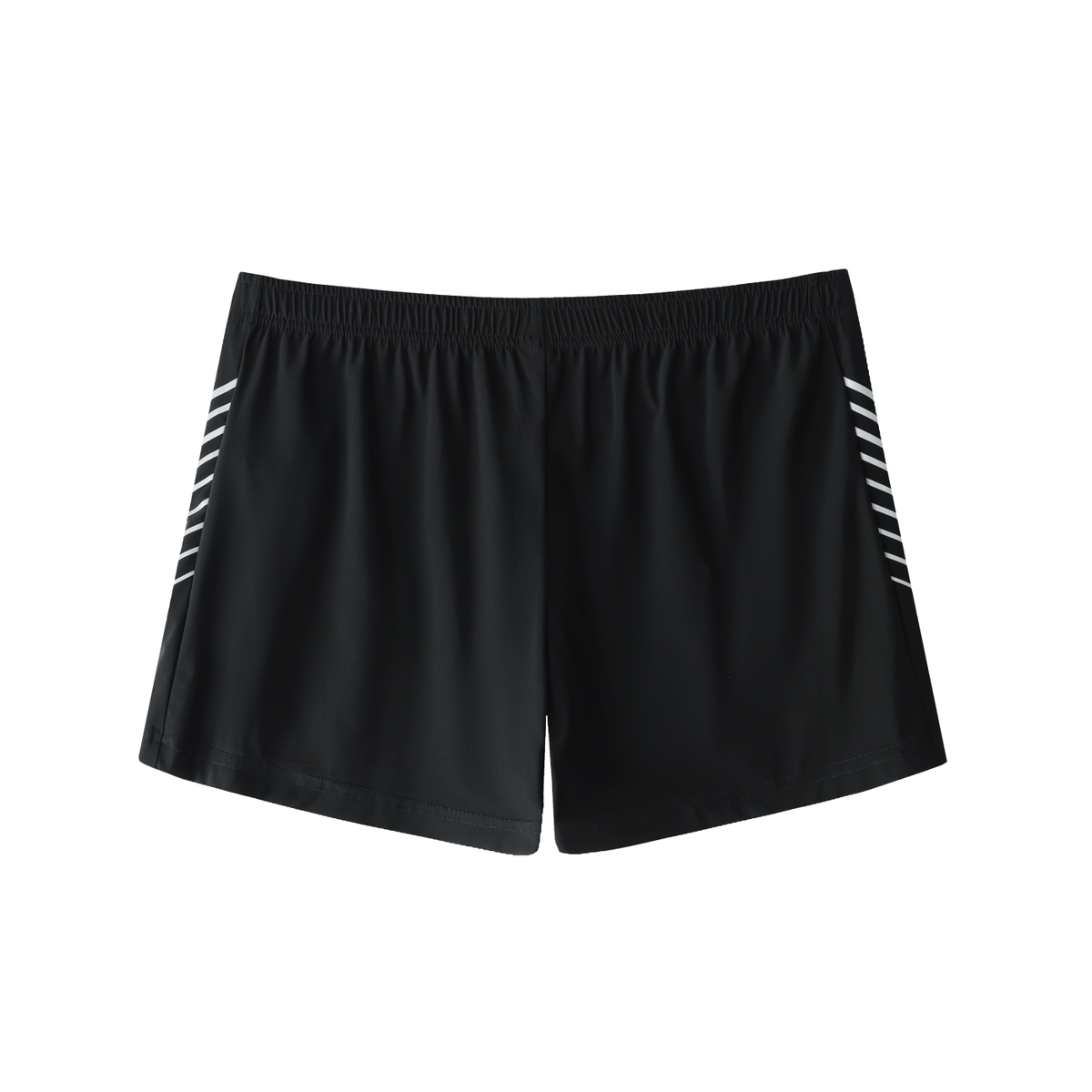 Men's Side-Stripe Performance Shorts — IronSquared men's shorts, detail view