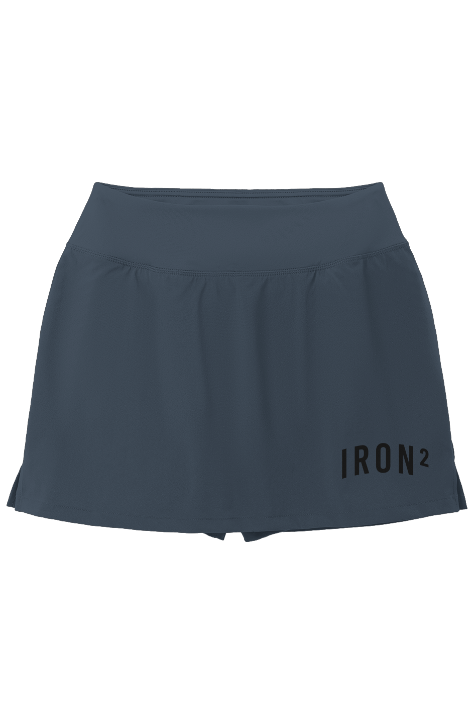 Womens Repeat Skort — IronSquared women's skort, front view