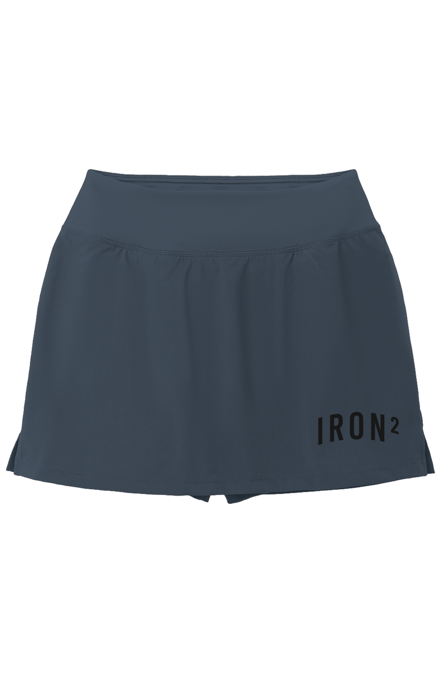 Womens Repeat Skort — IronSquared women's skort, front view