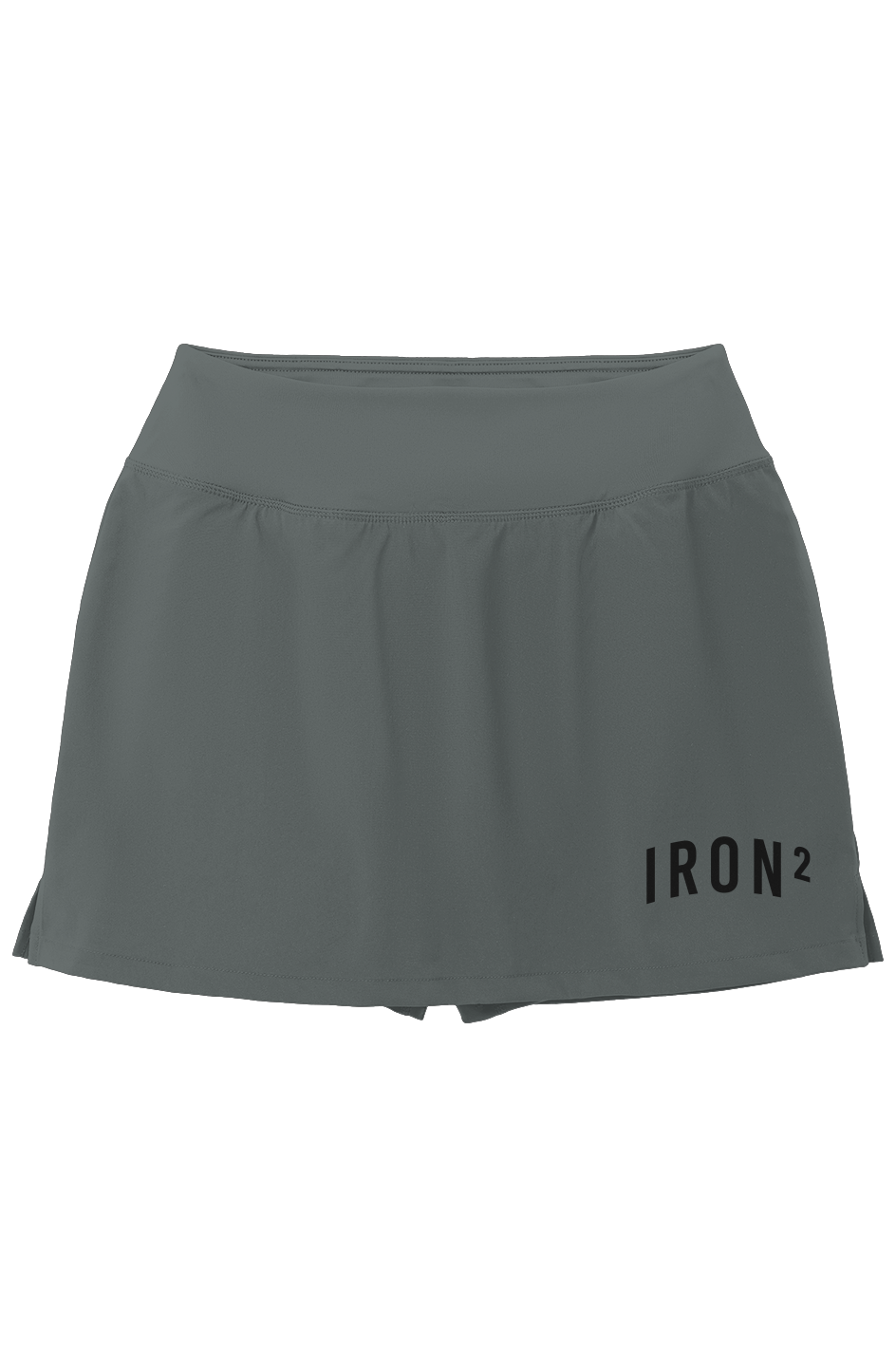 Womens Repeat Skort — IronSquared women's skort, detail view