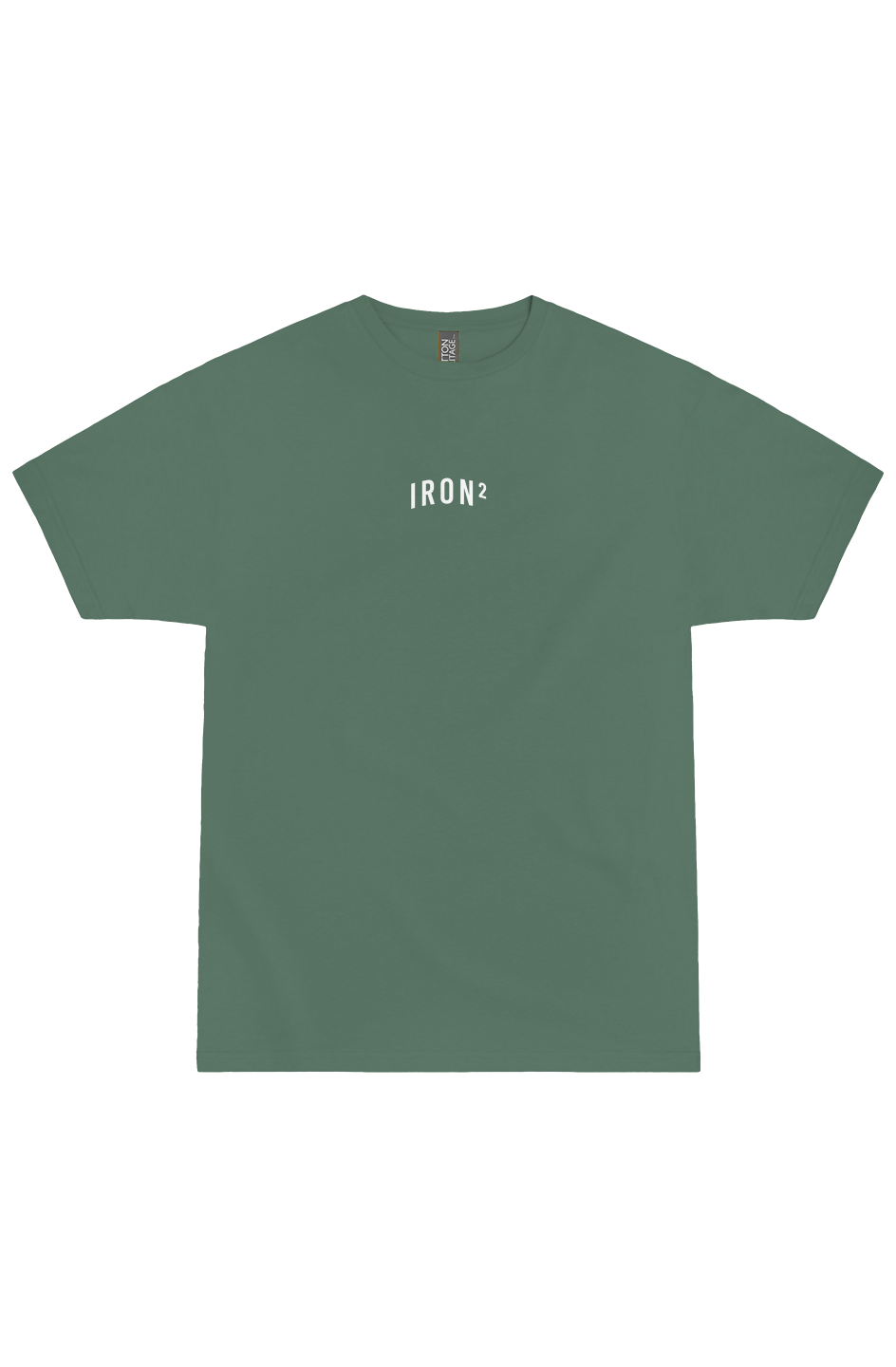 Mens Premium Tee — IronSquared men's t-shirt, detail view