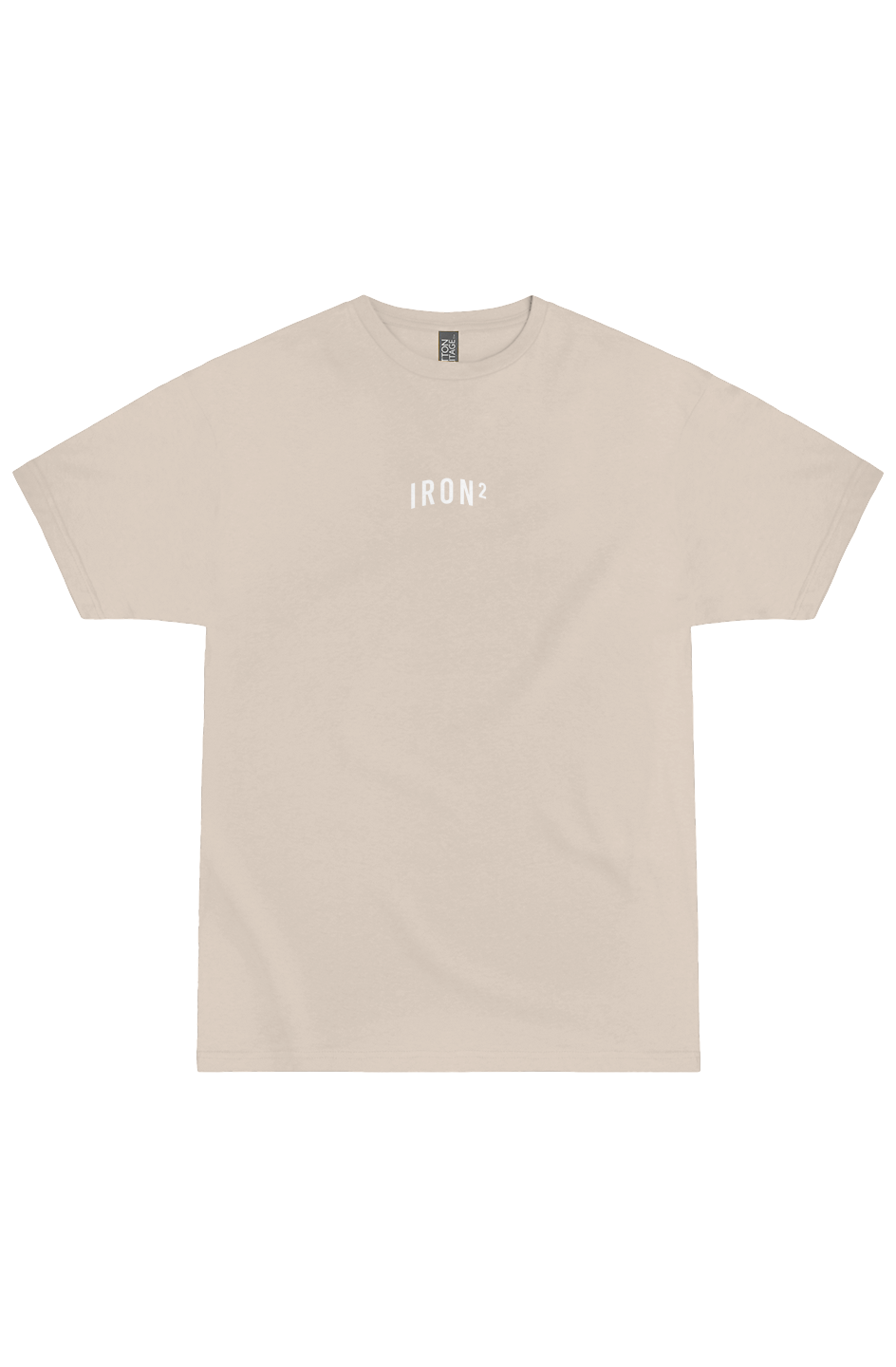 Mens Premium Tee — IronSquared men's t-shirt, back view