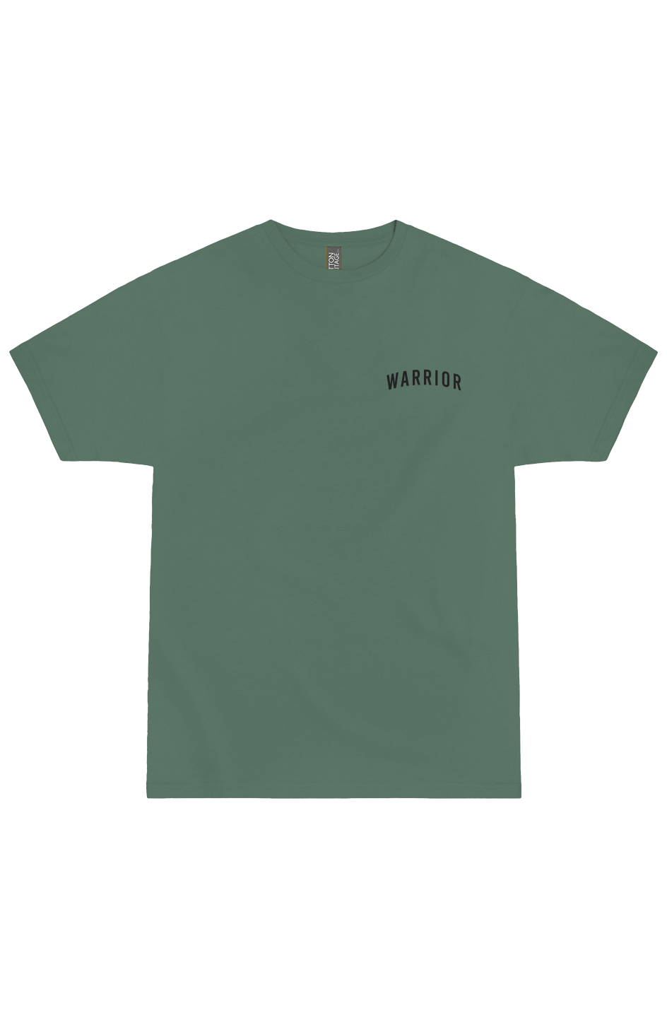 The Warrior Tee — IronSquared t-shirt, detail view