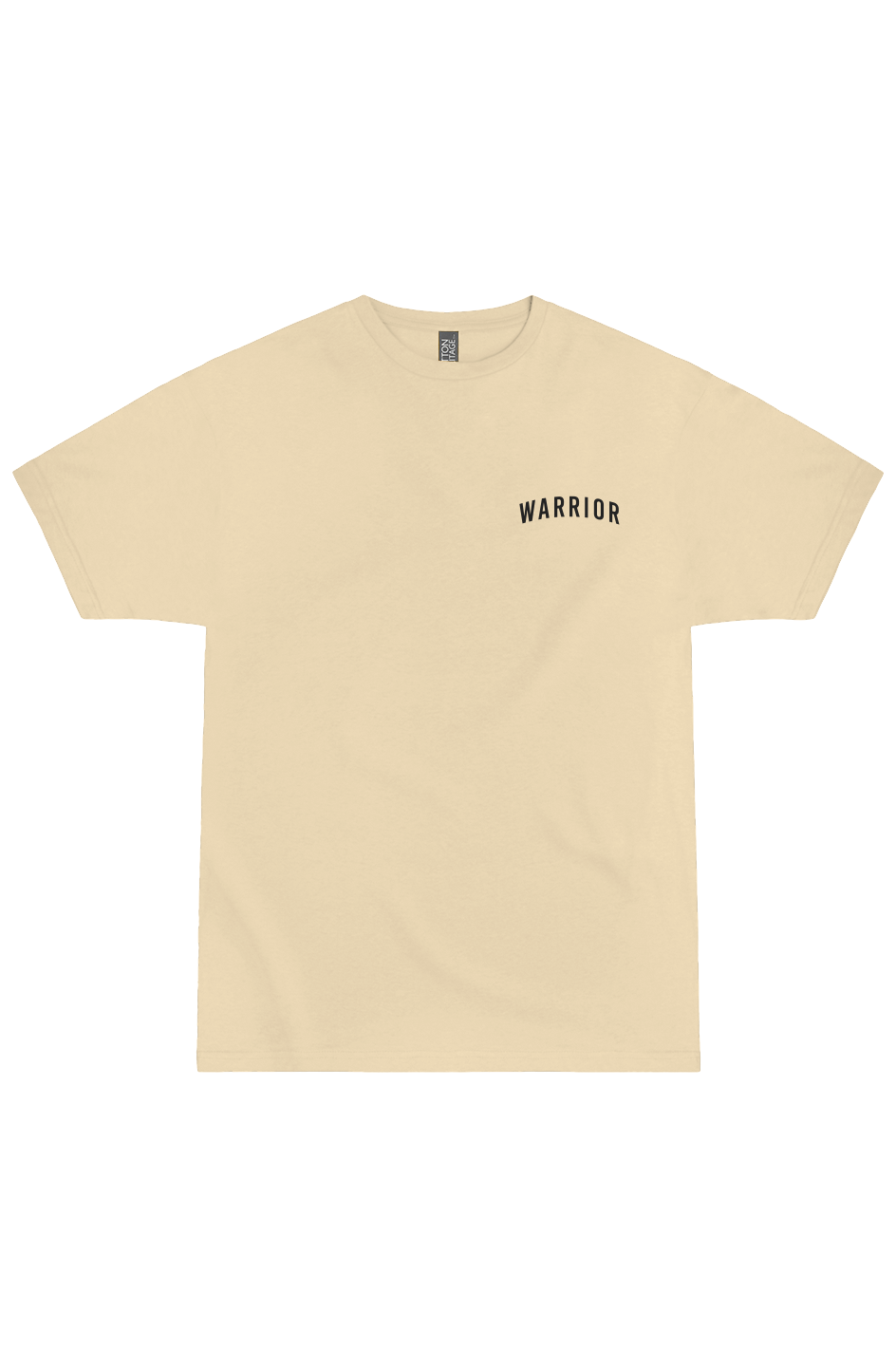 The Warrior Tee — IronSquared t-shirt, back view