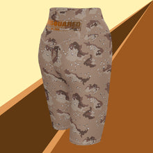 Load image into Gallery viewer, Chocolate Chip Camo Biker Shorts