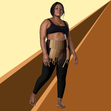 Load image into Gallery viewer, Drippin Melanin Leggings w/ pockets