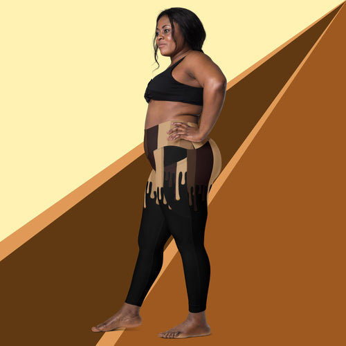 Drippin Melanin Leggings w/ pockets