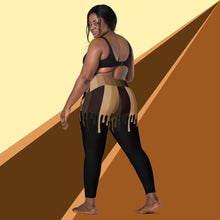 Load image into Gallery viewer, Drippin Melanin Leggings w/ pockets