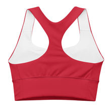 Load image into Gallery viewer, Red sports bra