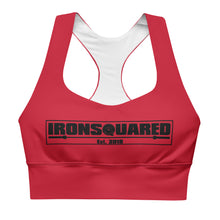 Load image into Gallery viewer, Red sports bra