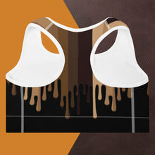 Load image into Gallery viewer, Drippin&#39; Melanin Padded Sports Bra