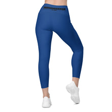 Load image into Gallery viewer, Blue Leggings with pockets