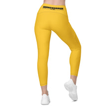 Load image into Gallery viewer, Yellow Leggings with pockets