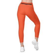 Load image into Gallery viewer, Orange Leggings with pockets