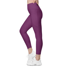 Load image into Gallery viewer, Purple Leggings with pockets