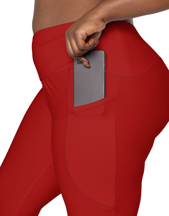 BOLD Red Leggings