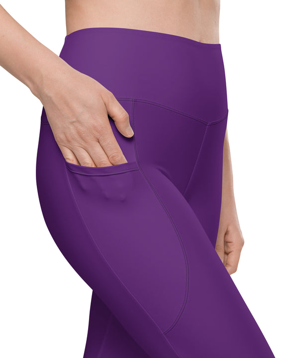 BOLD Purple Leggings
