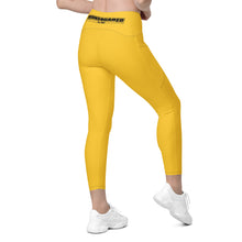 Load image into Gallery viewer, Yellow Leggings with pockets