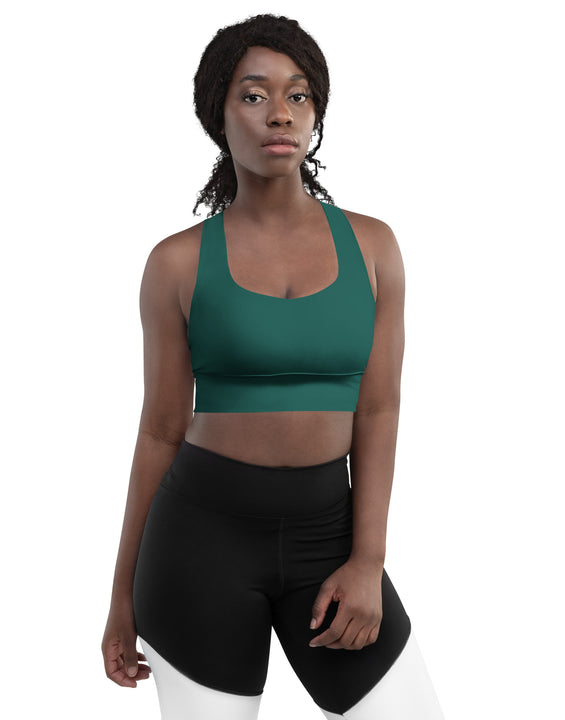 BOLD Green Sports Bra