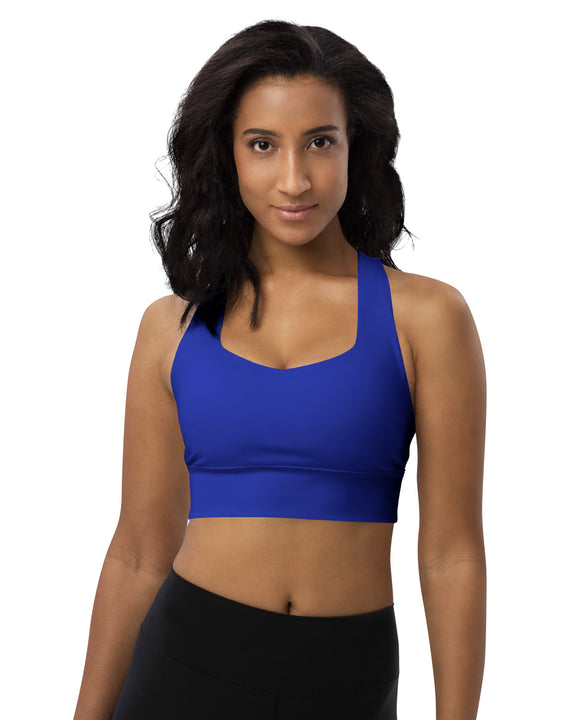 BOLD Blue Sports Bra