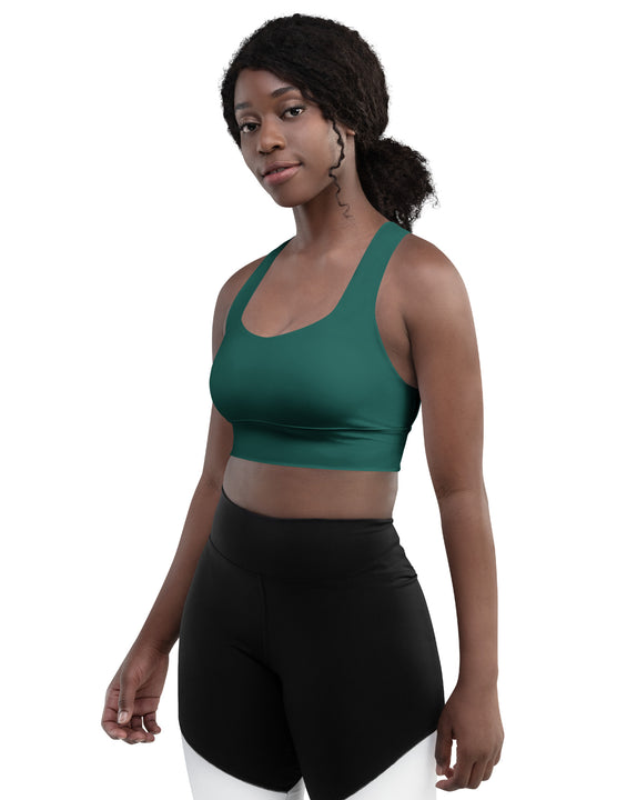 BOLD Green Sports Bra