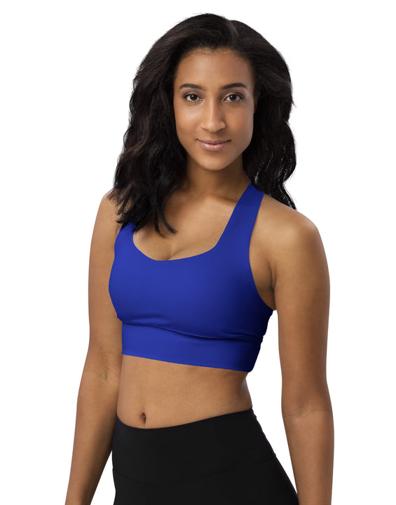 BOLD Blue Sports Bra