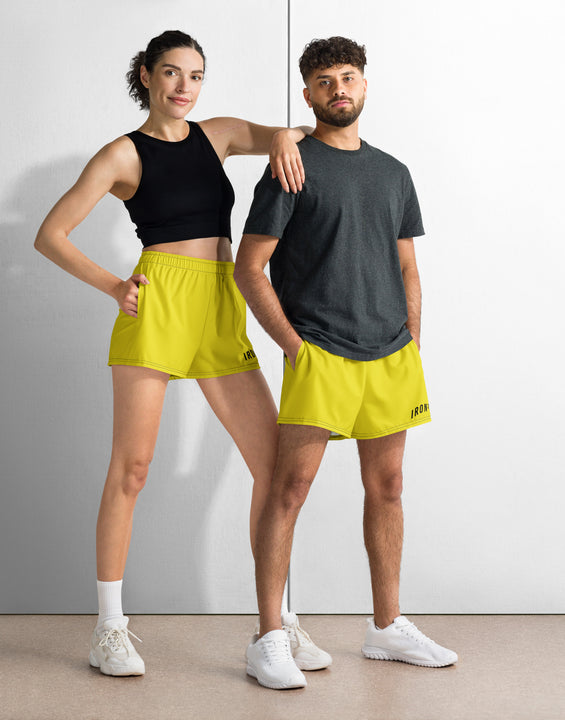 BOLD Yellow Athletic Shorts