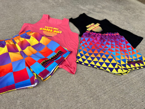 Summer Squares 2.0 WOD Shorts