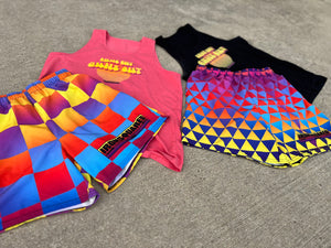 Summer Squares 2.0 WOD Shorts