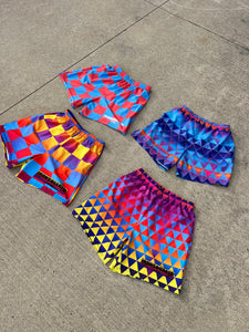 Summer Squares 2.0 WOD Shorts
