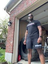 Load image into Gallery viewer, IronSquared Black WOD Shorts