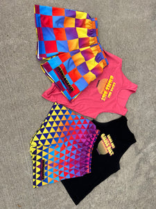 Summer Squares 2.0 WOD Shorts