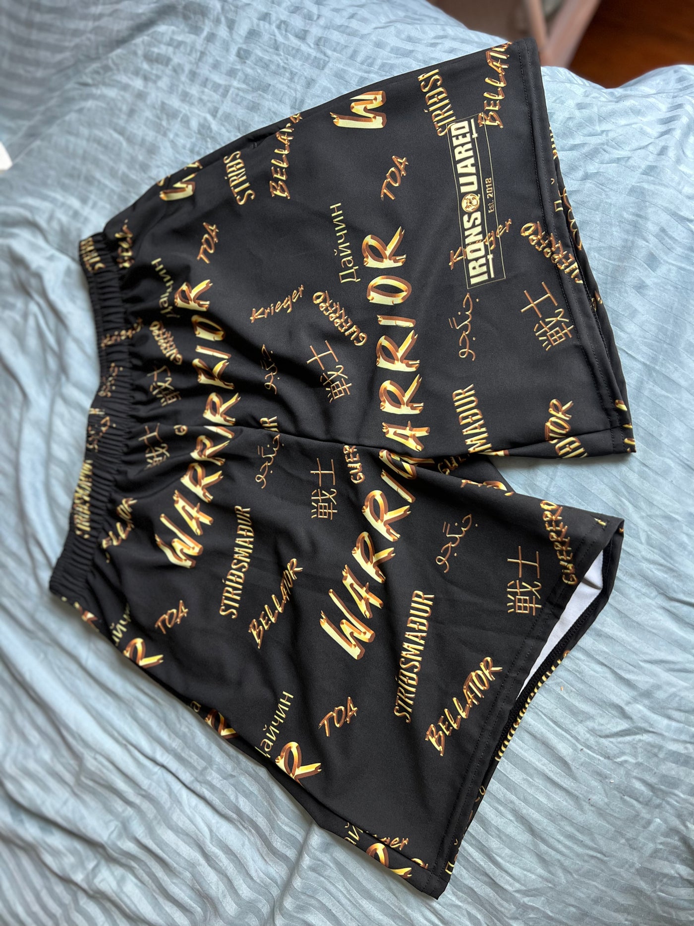 Warriors Shorts — IronSquared shorts, detail view