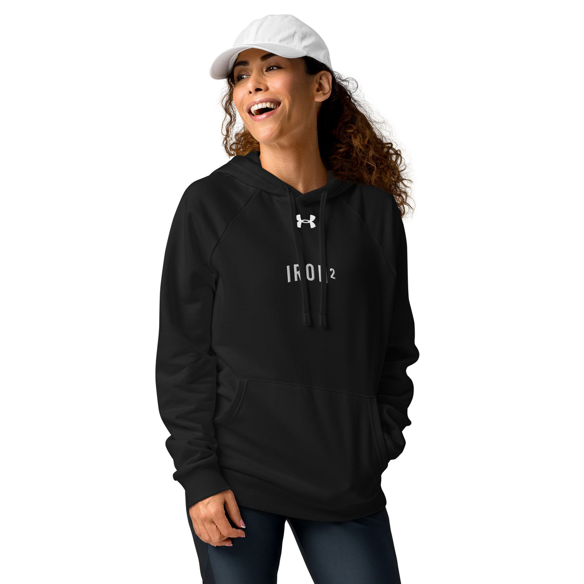 SSSD Under Armour® hoodie — IronSquared hoodie, detail view