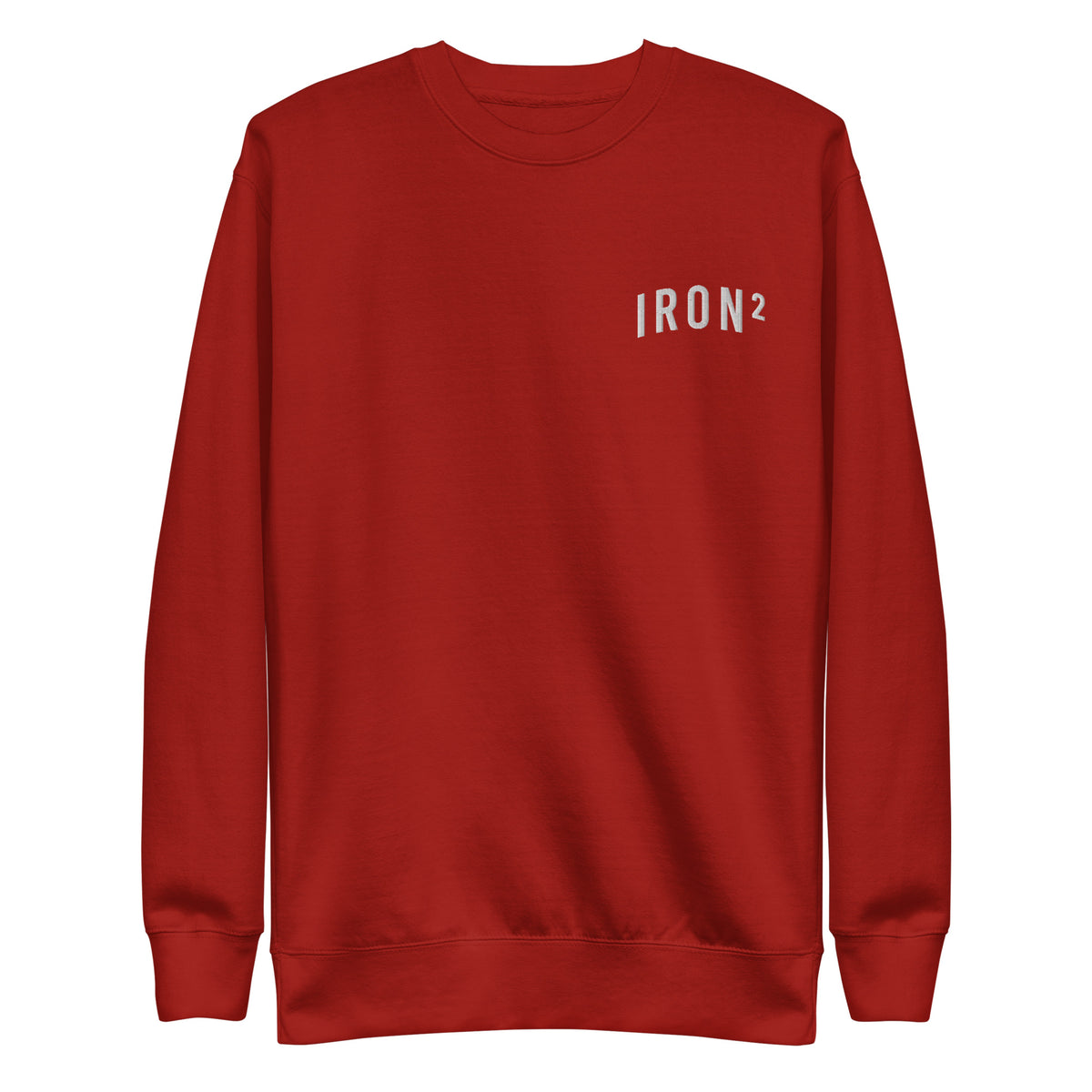 Premium Sweatshirt — IronSquared sweatshirt, lifestyle shot