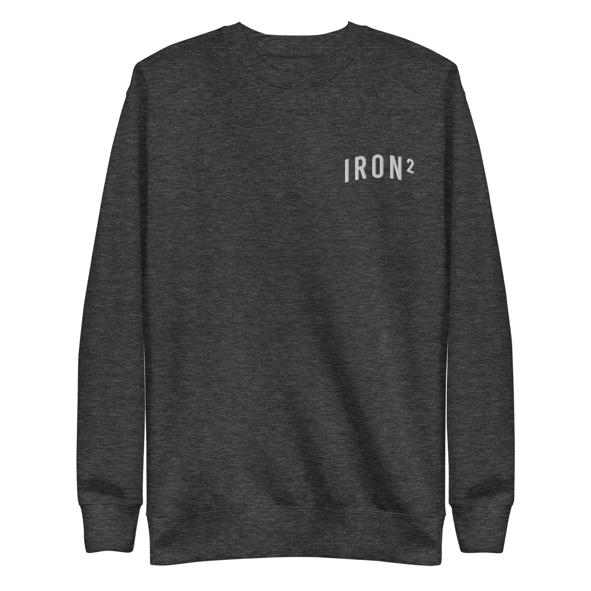 Premium Sweatshirt — IronSquared sweatshirt, fabric detail