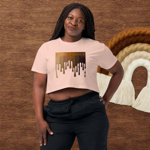 Drippin Melanin Women’s crop top