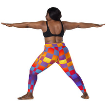 Load image into Gallery viewer, Summer Squares 2.0 Leggings w/ pockets