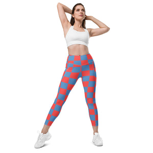 Summer Squares Leggings
