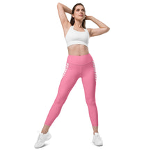 Load image into Gallery viewer, Pink Leggings w/ pockets