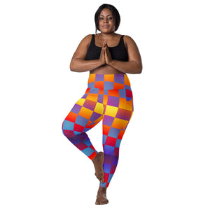 Summer Squares 2.0 Leggings w/ pockets