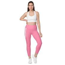 Load image into Gallery viewer, Pink Leggings w/ pockets