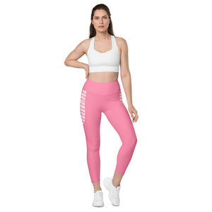 Pink Leggings w/ pockets