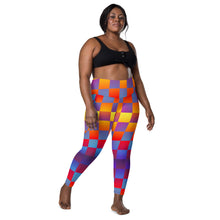 Load image into Gallery viewer, Summer Squares 2.0 Leggings w/ pockets