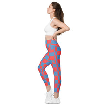 Load image into Gallery viewer, Summer Squares Leggings