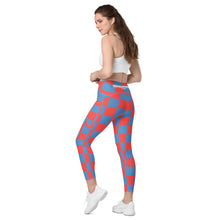 Load image into Gallery viewer, Summer Squares Leggings