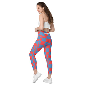 Summer Squares Leggings