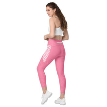 Load image into Gallery viewer, Pink Leggings w/ pockets