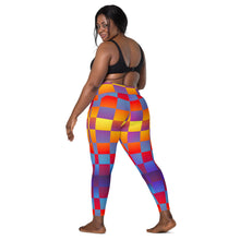 Load image into Gallery viewer, Summer Squares 2.0 Leggings w/ pockets