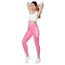 Load image into Gallery viewer, Pink Leggings w/ pockets